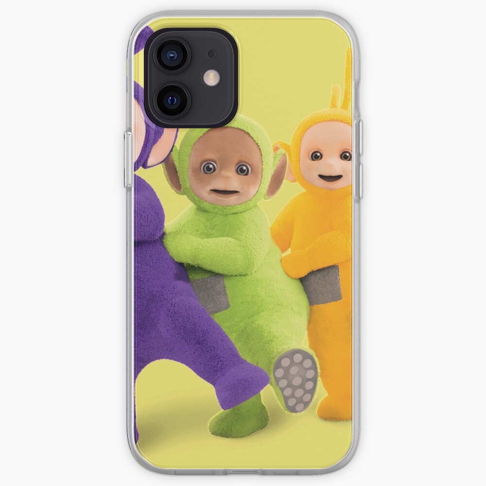 "Teletubbies masks and shirts" iPhone Case & Cover by PeleSinai1