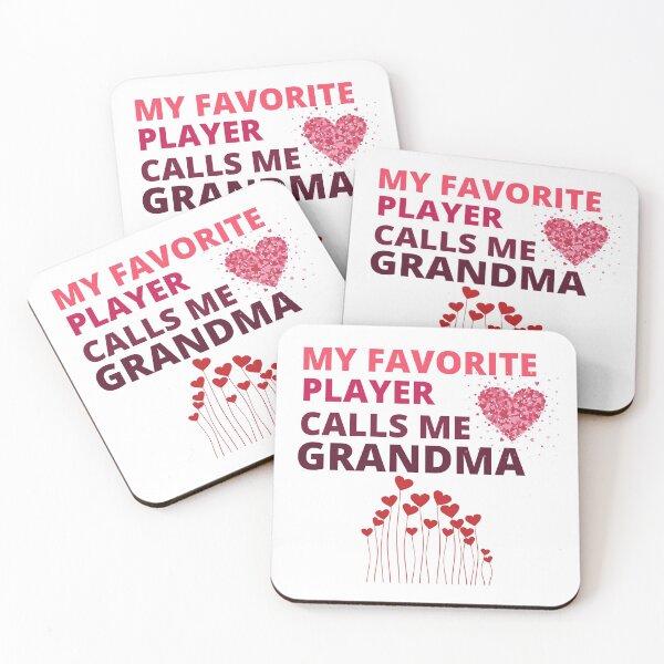 Item preview, my favorite player calls me grandma,short sleeve unisex t-shirt designed and sold by BousboulaStorie.