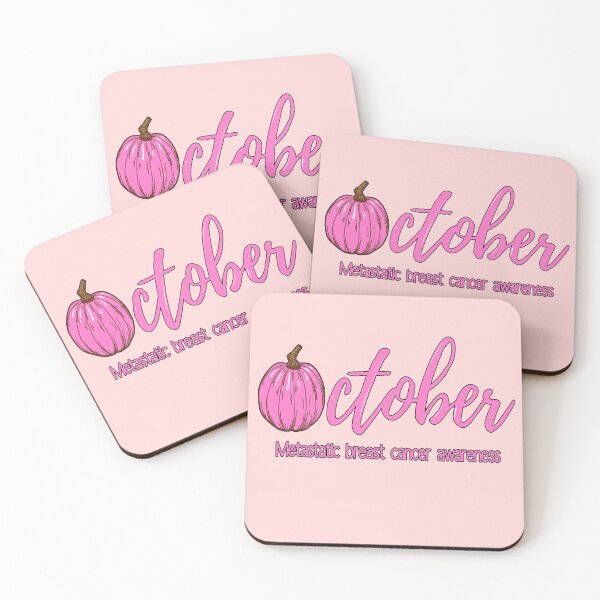 Item preview, Pink pumpkin October, metastatic breast cancer awareness  designed and sold by VondasCreations.
