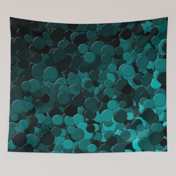 Item preview, Turquioise Bubbles designed and sold by MathenaArt.