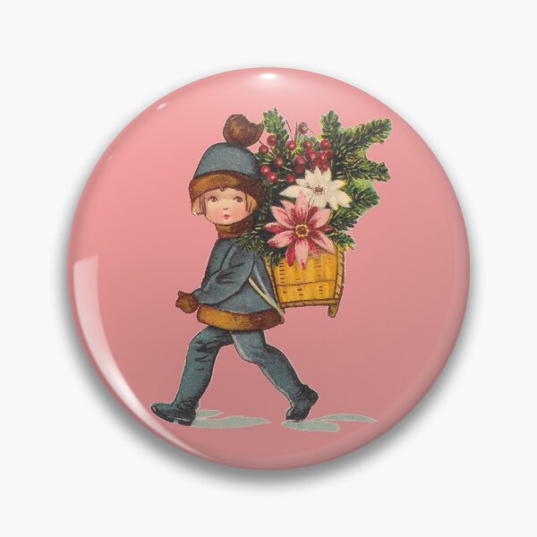 Item preview, Antique Christmas Girl Ephemera designed and sold by Periscope9.