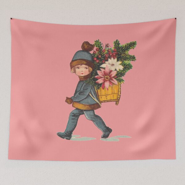 Item preview, Antique Christmas Girl Ephemera designed and sold by Periscope9.