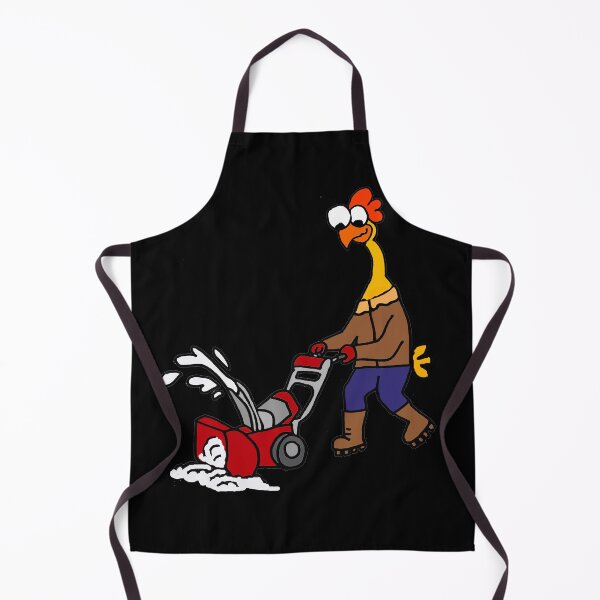 Item preview, Funny Rubber Chicken using Snow Blower designed and sold by Nature's Fancy.