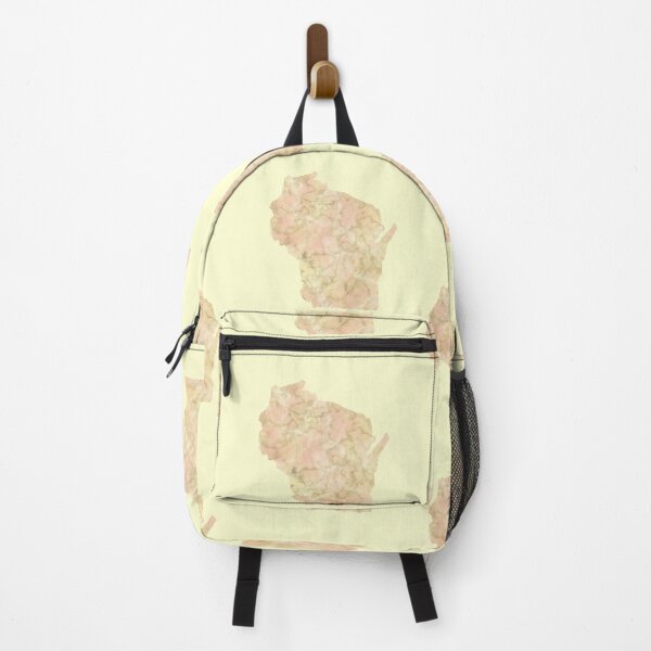 Item preview, Wisconsin State Map Marble Gold Travel designed and sold by sharedipmemes.