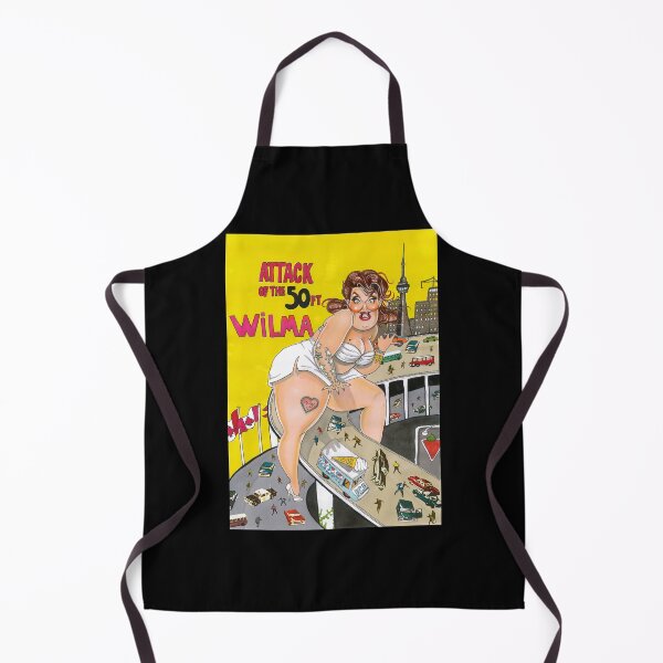 Item preview, Attack of the 50ft Wilma designed and sold by Wilma Fingerdoo Merch Shop.