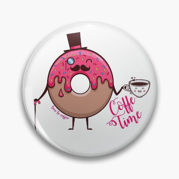 Item preview, hipster Mr. donuts drinking coffee designed and sold by fanslovers.