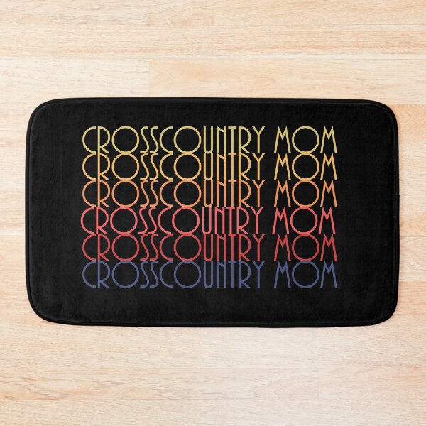 Item preview, Crosscountry Mom Vintage Sunset Retro Colors Graphic Design designed and sold by Jennifer Church.