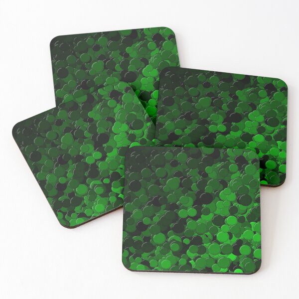 Item preview, Green Bubbles designed and sold by MathenaArt.