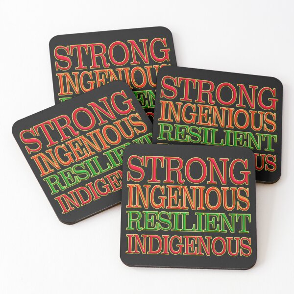 Item preview, STRONG  INGENIOUS  RESILIENT INDIGENOUS - NATIVE AMERICANS DAY designed and sold by Ralek.