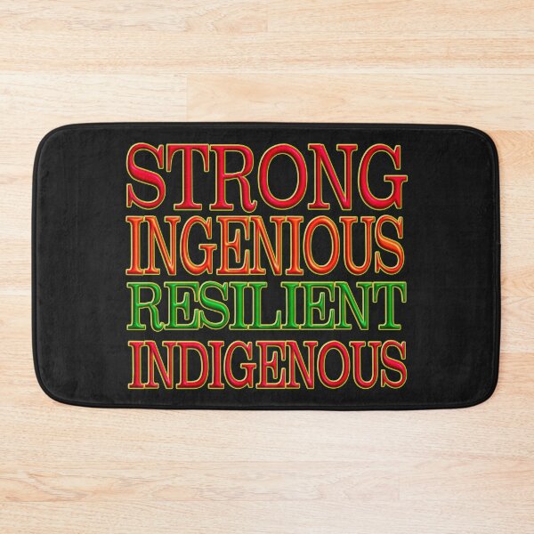 Item preview, STRONG  INGENIOUS  RESILIENT INDIGENOUS - NATIVE AMERICANS DAY designed and sold by Ralek.