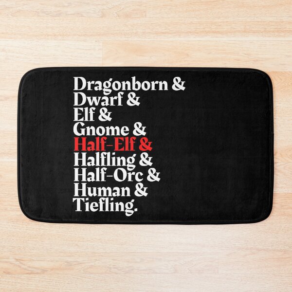 Item preview, I'm The Half-Elf! - DnD All Race Print designed and sold by ToplineDesigns.