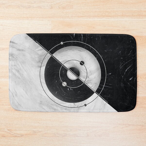 Item preview, Negative Space - Marble Yin Yang designed and sold by Lumos19 Studio.