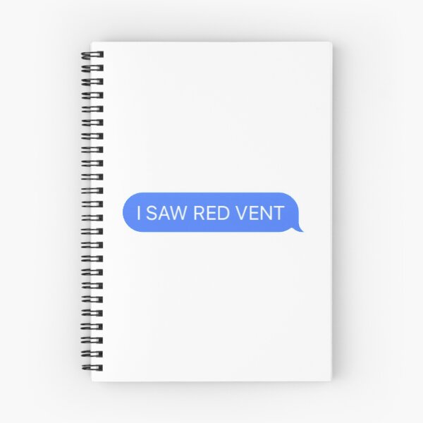 Item preview, I SAW RED VENT Among Us designed and sold by dnw946.