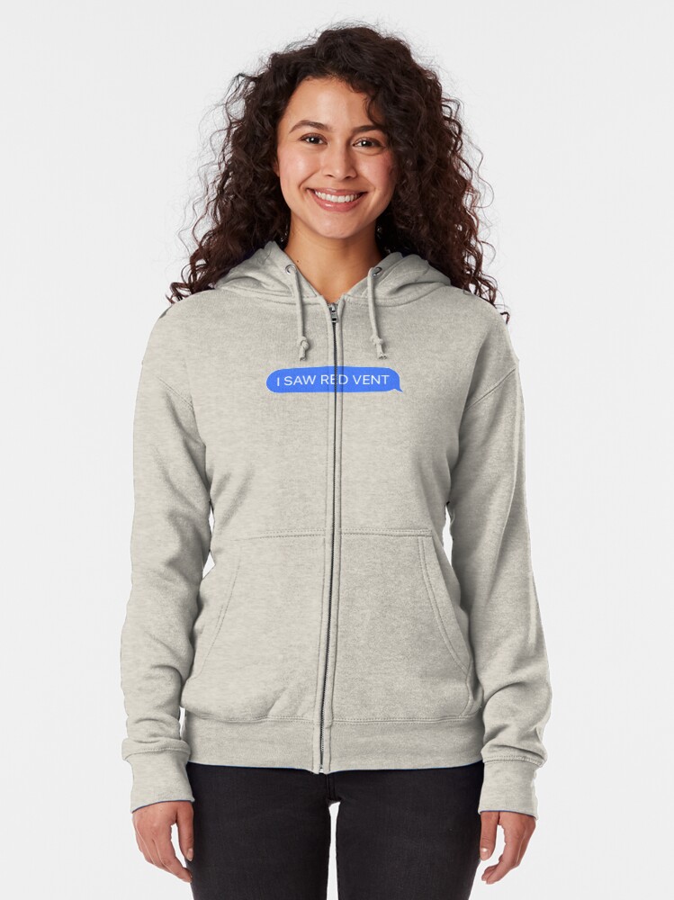 Among us best sale zipper hoodie