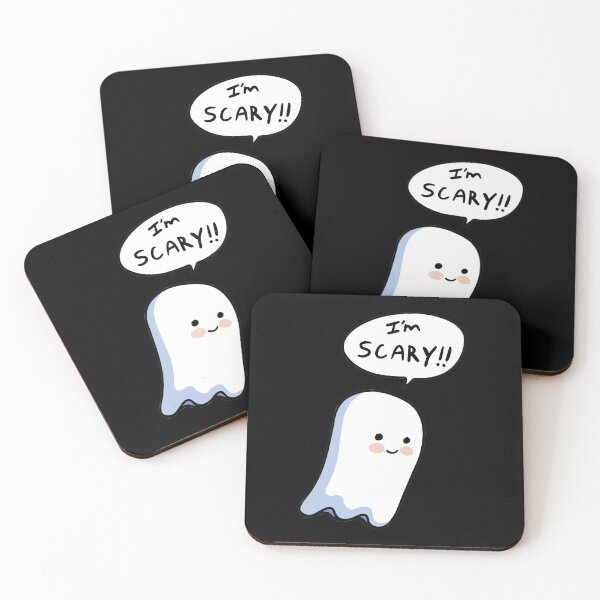 Item preview, I'm Scary Ghost Kawaii designed and sold by borednomad.