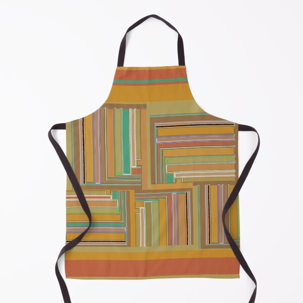 Item preview, Autumn Anomaly in Festive Fall colors, pumpkin orange brown gold teal blue green designed and sold by djrunnels.