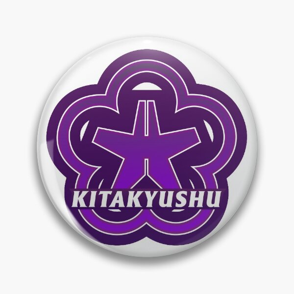 Item preview, Kitakyushu Municipality Japanese Symbol Anime Style designed and sold by PsychicCatStore.