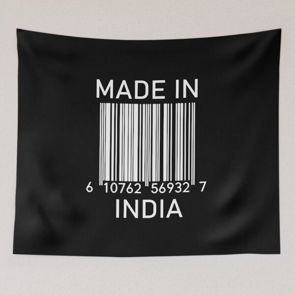 Artikelvorschau, MADE IN INDIA Barcode entworfen und verkauft von RandomStuffShop.
