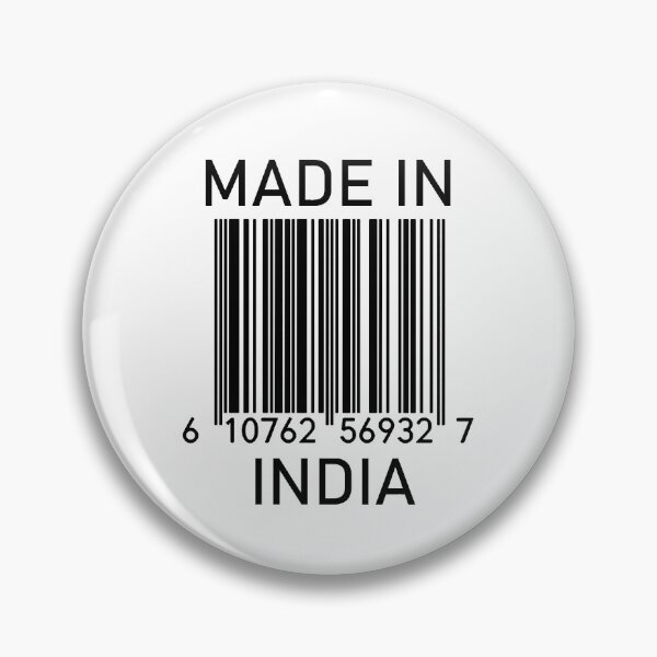 Artikelvorschau, MADE IN INDIA Barcode entworfen und verkauft von RandomStuffShop.