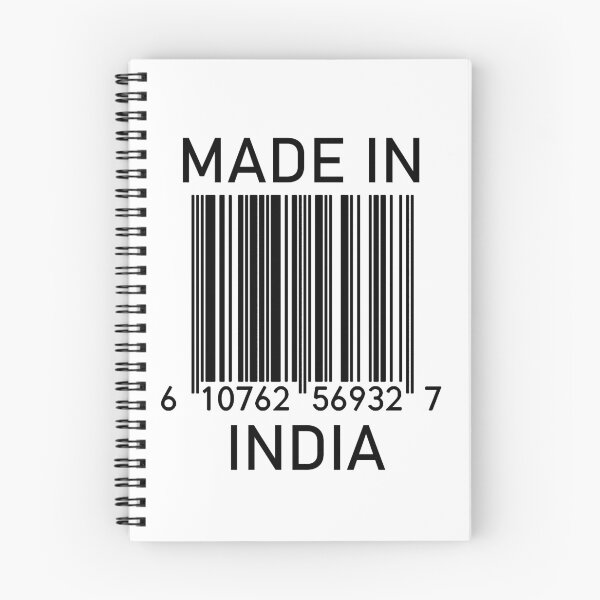 Artikelvorschau, MADE IN INDIA Barcode entworfen und verkauft von RandomStuffShop.
