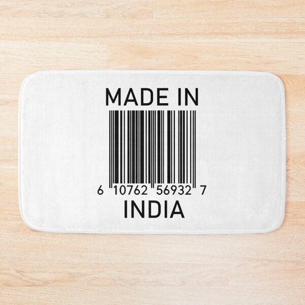 Item preview, MADE IN INDIA Barcode designed and sold by RandomStuffShop.