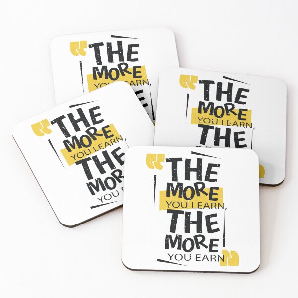Item preview, "The More You Learn The More You Earn" designed and sold by Photoque.