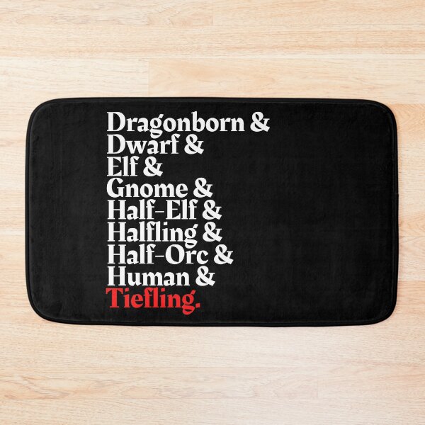 Item preview, I'm The Tiefling! - DnD All Race Print designed and sold by ToplineDesigns.