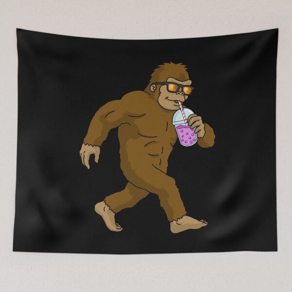 Item preview, Bubble Tea Gift Kids Bigfoot Boba Tea Bubble Tea designed and sold by DSWShirts.
