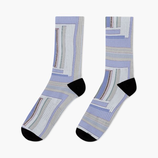 Item preview, Blue Gray Serenity graphic design in pale tones designed and sold by djrunnels.