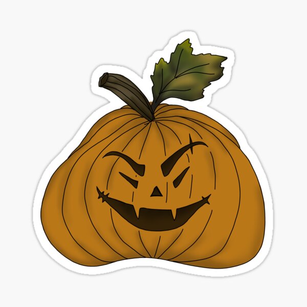 Halloween pumpkin Sticker