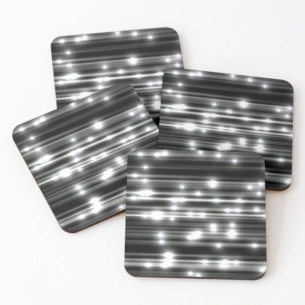 Item preview, LIT Light Stripes (Black/White)  designed and sold by hyproinc.