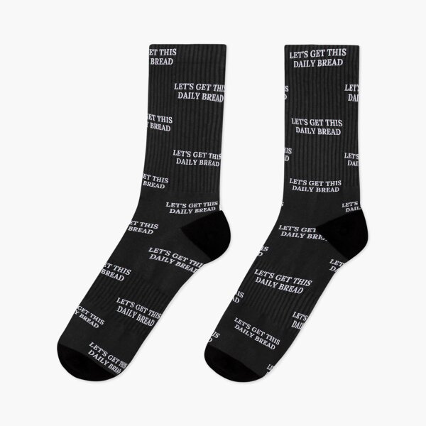Item preview, Let's Get This Daily Bread Christian Funny Saying Simple Wording designed and sold by The Lord's Love Line.