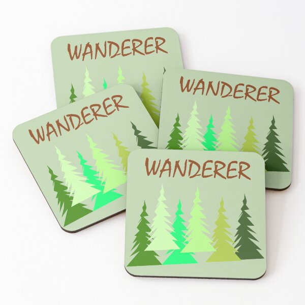 Item preview, Wanderer in Nature - Forest Green designed and sold by Deegital18.