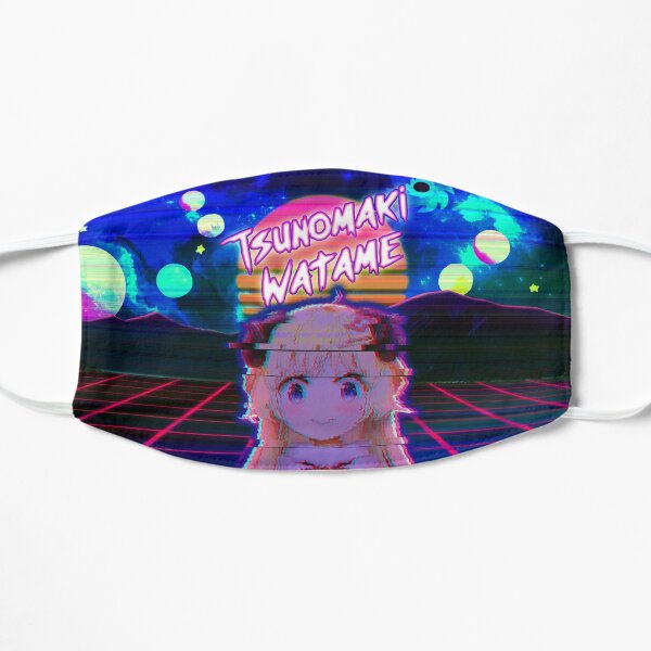Watame Aesthetic Sheep Hololive Flat Mask