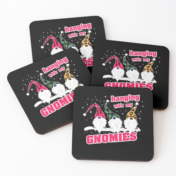 Item preview, Christmas Gnome Funny Saying Gift Hanging Gnomies designed and sold by teeseeds.