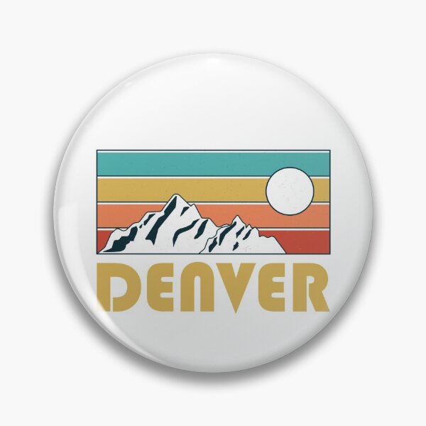 Item preview, Denver Retro Vintage - Denver Colorado Mountain Souvenir - Gift - Hometown - Hiking - Nature designed and sold by HappyTees Lab.