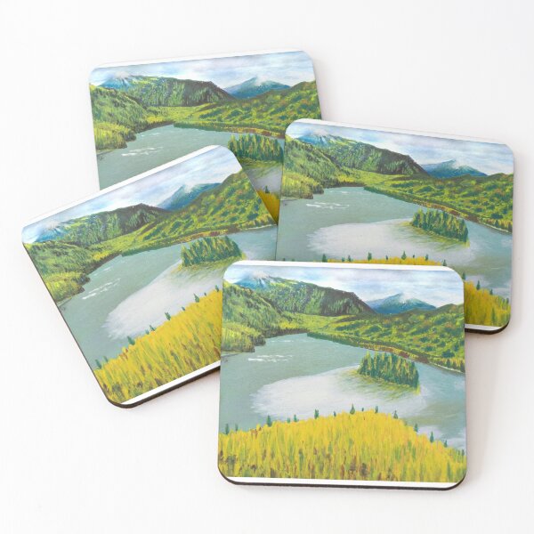 Item preview, River and hills designed and sold by Irina Afonskaya.