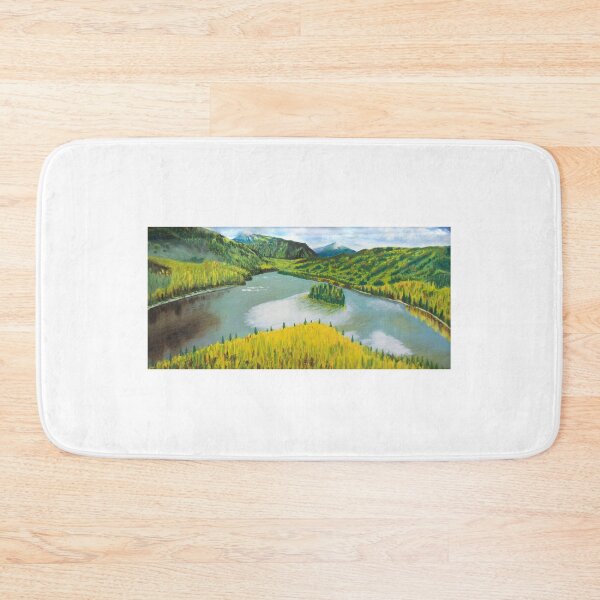 Item preview, River and hills designed and sold by Irina Afonskaya.
