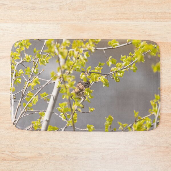 Item preview, Brown Sparrow song bird singing in tree. designed and sold by ManiacMoose.