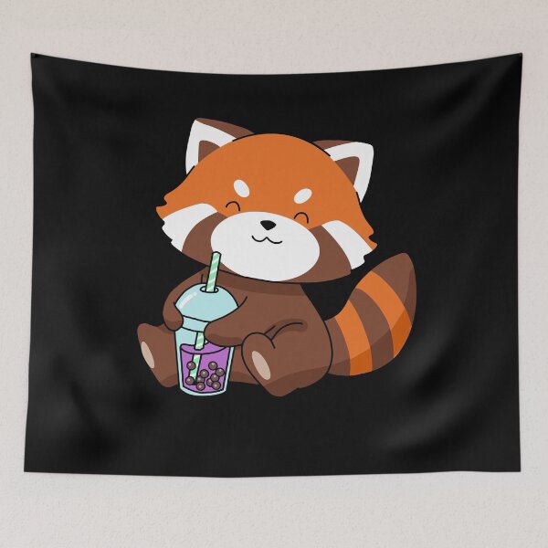 Item preview, Bubble Tea Gift Girls Red Panda Boba Tea Bubble Tea designed and sold by DSWShirts.
