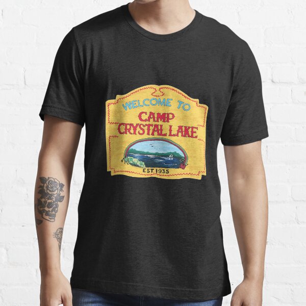 Camp Crystal Lake Funny Horror Movie Fan Humor Joke Essential T-Shirt