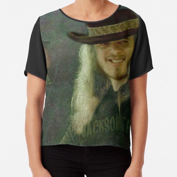 Ronnie Van Zant  Chiffon Top