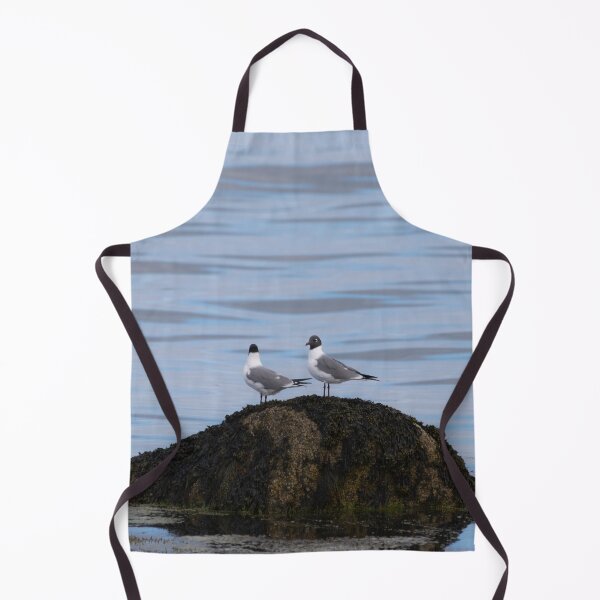 Item preview, Pair of Laughing Gulls On Rock designed and sold by ManiacMoose.