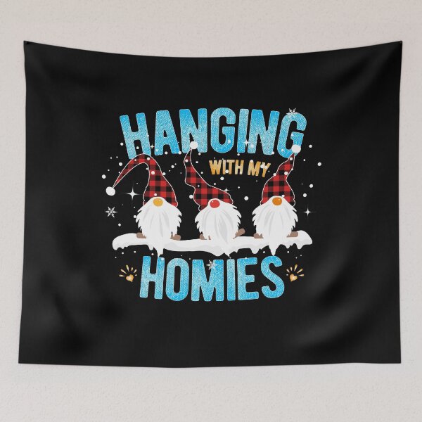Item preview, Christmas Gnome Funny Saying Gift Hanging designed and sold by teeseeds.