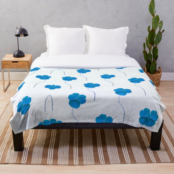 Aperçu de l'œuvre Fleur pour motif bleu créée et vendue par EGIT.