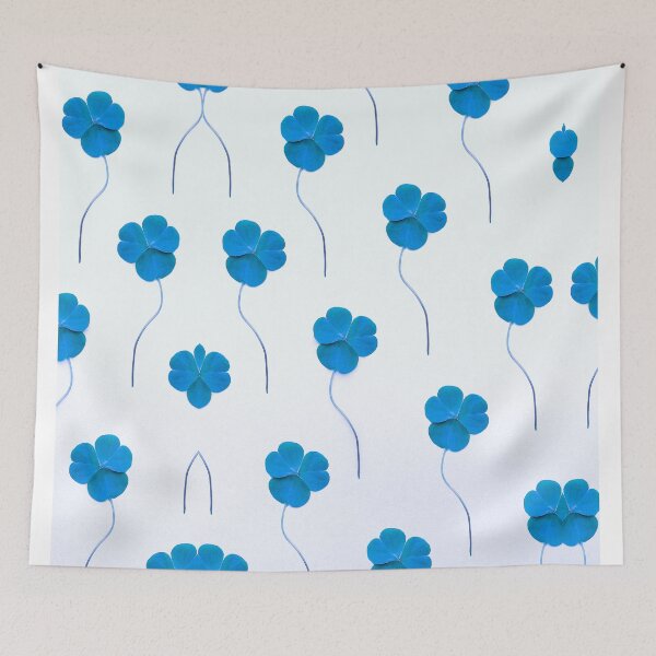 Artikelvorschau, Blume für blaues Muster entworfen und verkauft von EGIT.