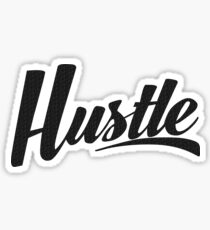 Hustle Woven Sticker