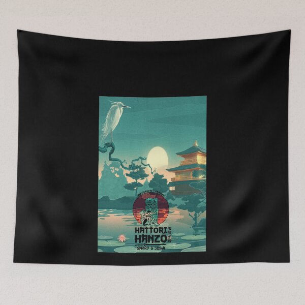 Item preview, Hattori Hanzo Sword and sushi night designed and sold by VicFreedomind.