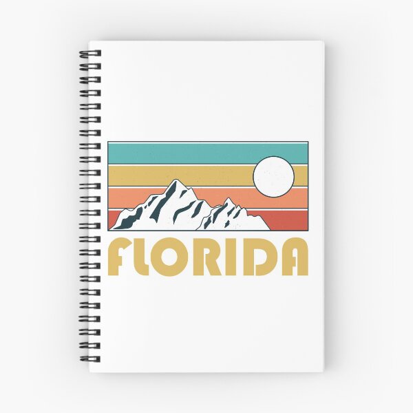 Item preview, Florida Retro Vintage - Florida Mountain Souvenir - Gift - Hometown - Hiking - Nature designed and sold by HappyTees Lab.