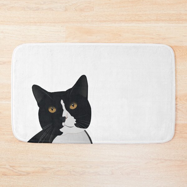 Item preview, A Tuxedo Cat Named Boots designed and sold by DumplingStudios.